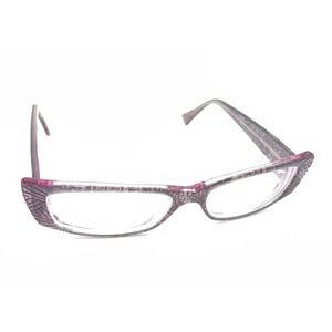 Jean Lafont Paris Damoiselle 713 Purple Rectangle Eyeglasses Frames 52-14 140